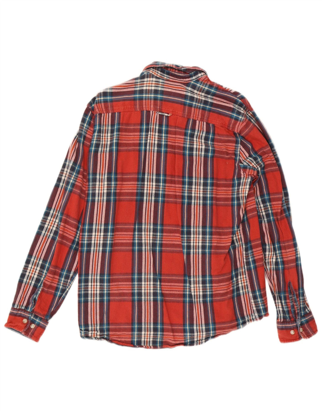 Мужская фланелевая рубашка Jack & Jones в красную клетку, хлопок, большой размер