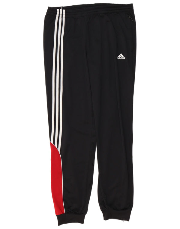Мужские спортивные брюки ADIDAS Joggers UK 46/48 XL, черные цветные блоки