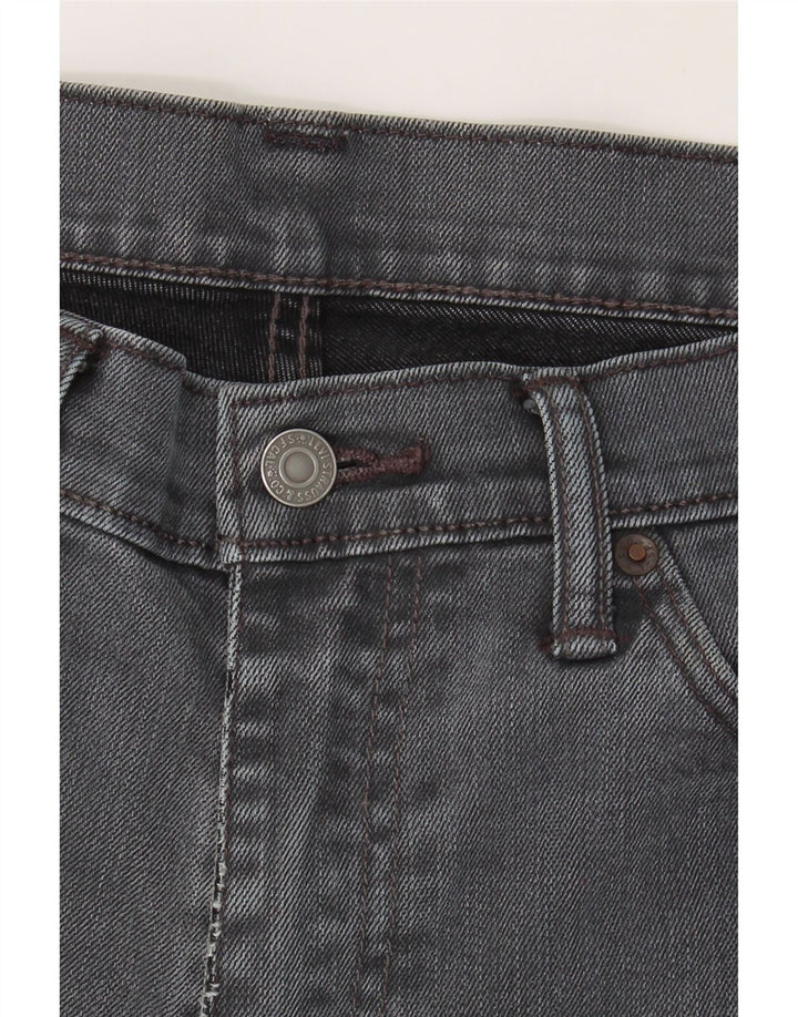 LEVI'S Womens Straight Jeans W33 L32 Grey Cotton Vintage Levi's and Second-Hand Levi's from Messina Hembry 