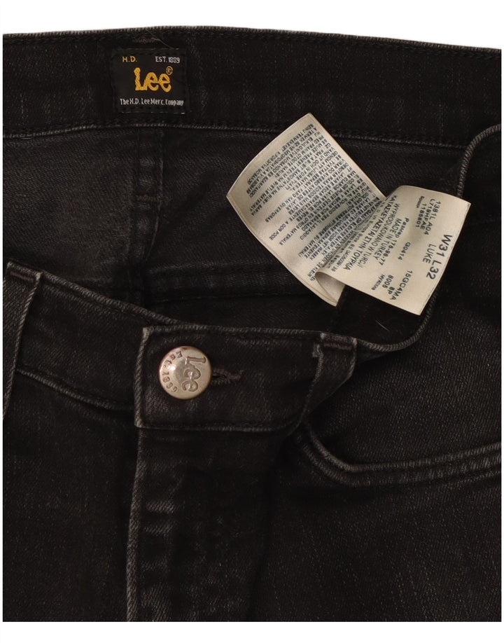 Мужские джинсы Lee Luke Slim W31 L28, черный хлопок