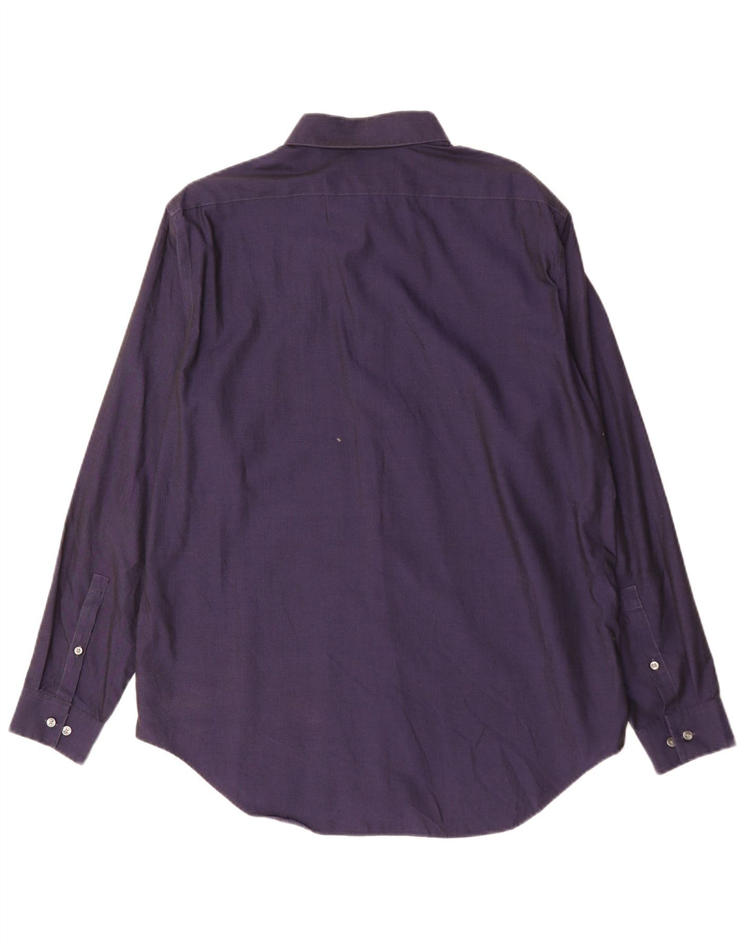 CALVIN KLEIN JEANS Мужская рубашка приталенного кроя, размер 17 XL, темно-синий хлопок