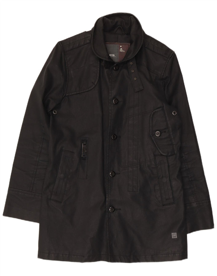 Мужская куртка G-Star Utility UK 38, средний черный хлопок, черный