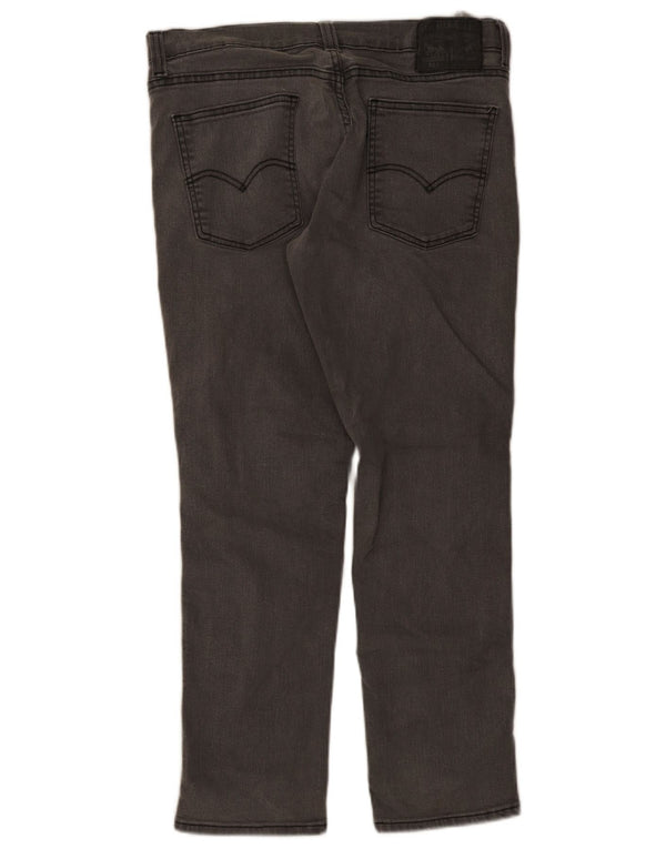 Мужские джинсы Levi's 511 Slim W34 L30 Серые хлопковые
