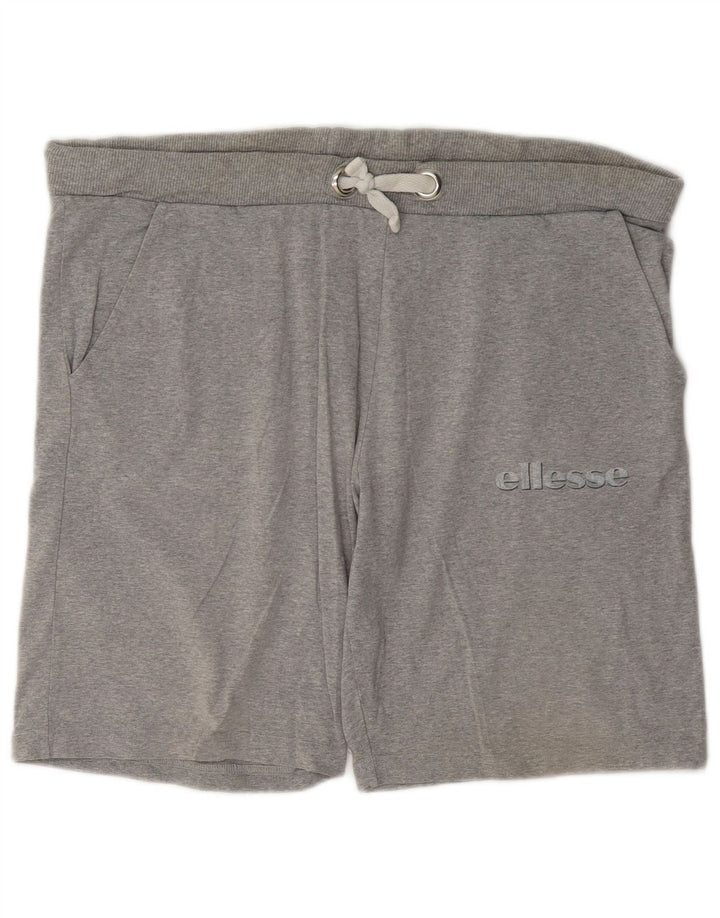 Мужские спортивные шорты Ellesse, большие серые, хлопок