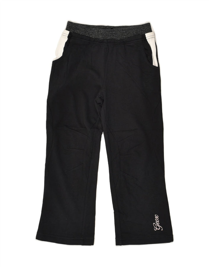 GEOX Girls Tracksuit Trousers 2-3 Years Black Cotton | Vintage Geox | Thrift | Second-Hand Geox | Used Clothing | Messina Hembry 