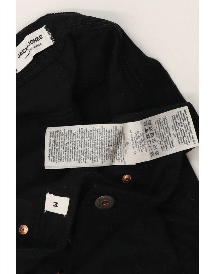 Мужские повседневные шорты Jack & Jones Medium W32, черный хлопок
