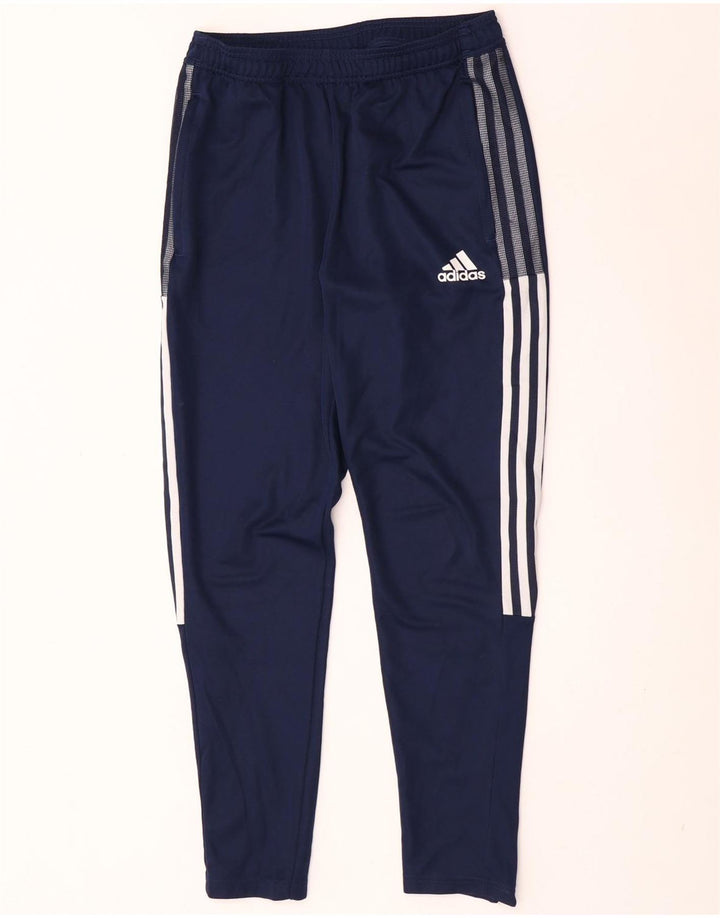 Мужские спортивные брюки Adidas Aeroready, маленькие темно-синие, полиэстер