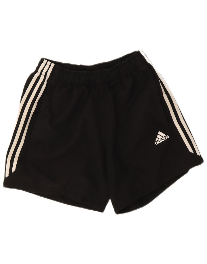 Мужские спортивные шорты Adidas, маленькие черные из полиэстера