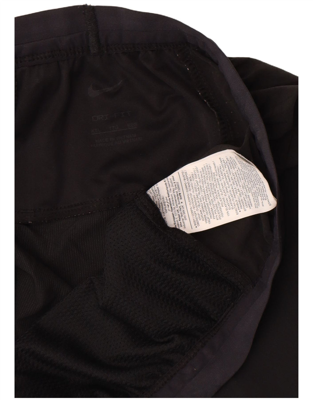 Мужские спортивные брюки Nike 2XL, черные, полиэстер