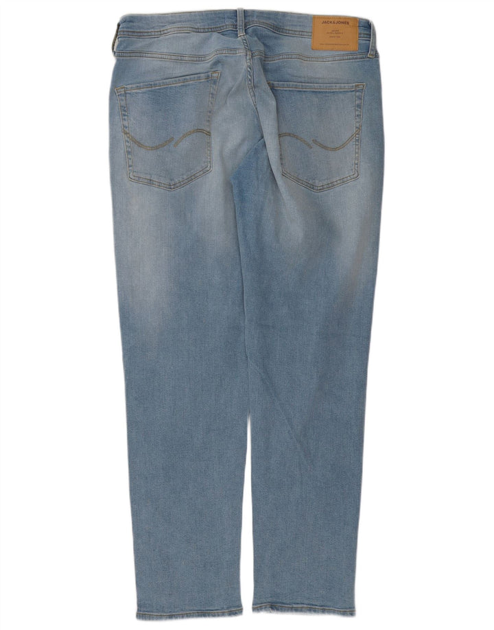 Мужские зауженные джинсы Jack & Jones GLENN W36 L32, синий хлопок