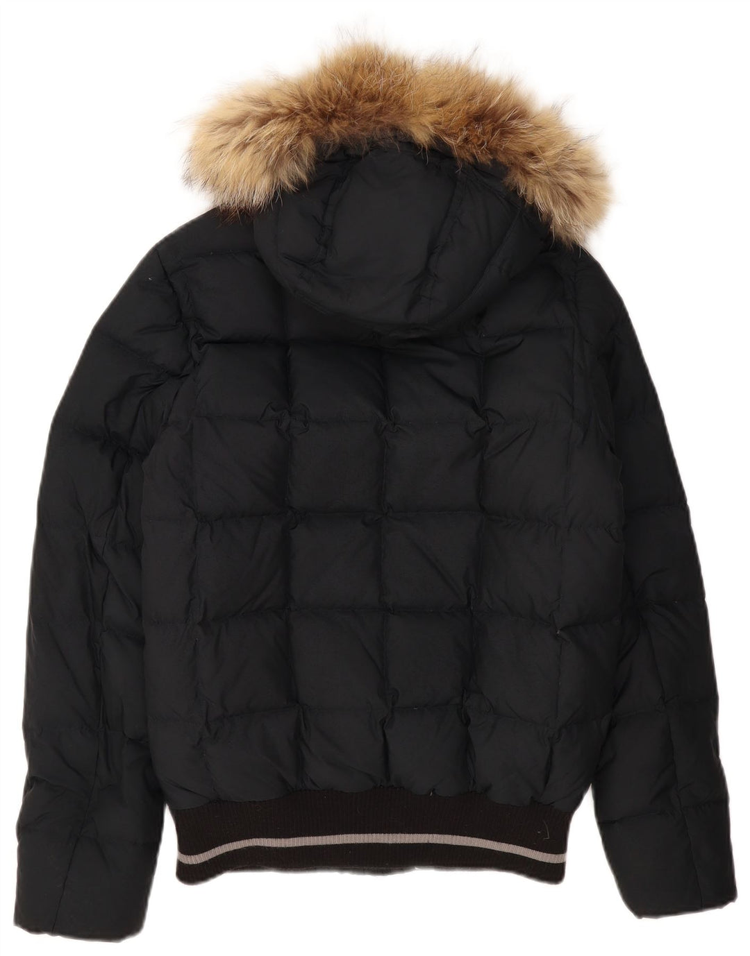 Мужская утепленная куртка с капюшоном DOLOMITE UK 36, маленький черный полиэстер