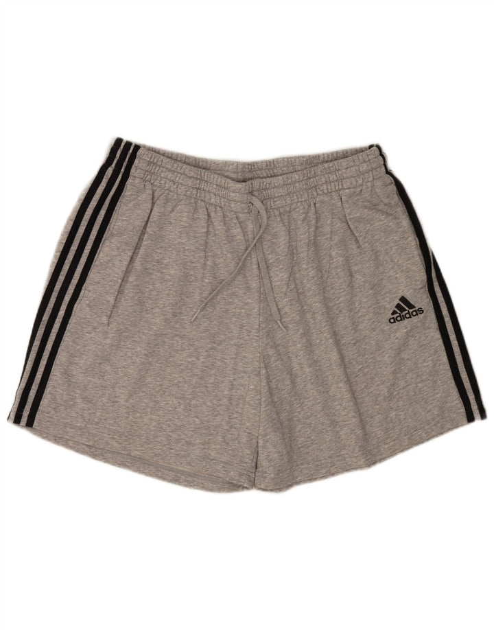 Мужские спортивные шорты Adidas 2XL Серый хлопок
