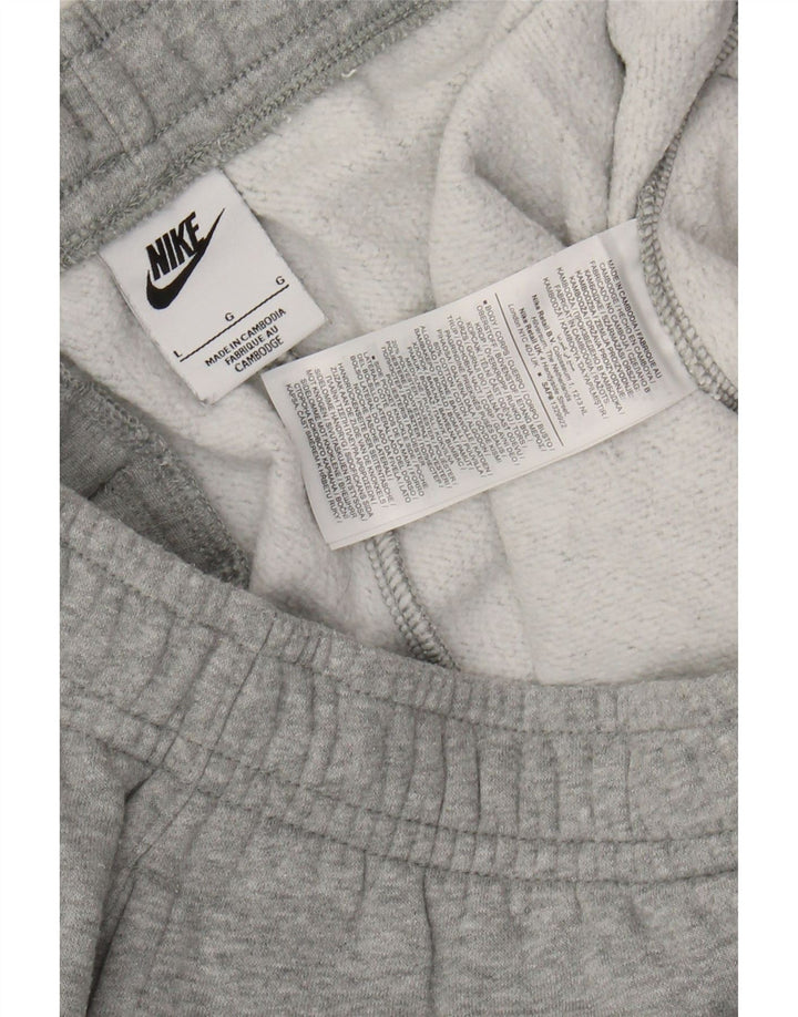 Мужские спортивные брюки NIKE, джоггеры, большие серые хлопковые крапинки