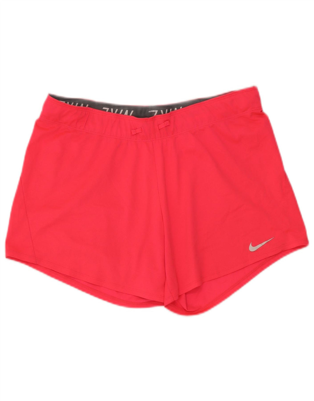 Женские спортивные шорты Nike Dri Fit UK 14, полиэстер среднего розового цвета