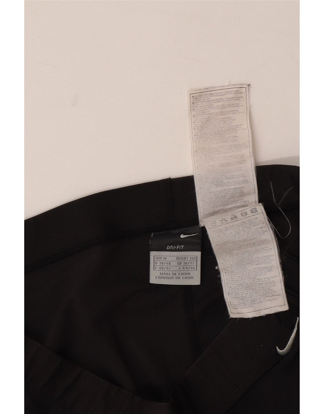 Женские спортивные брюки-капри NIKE Dri Fit UK 10/12, средние черные