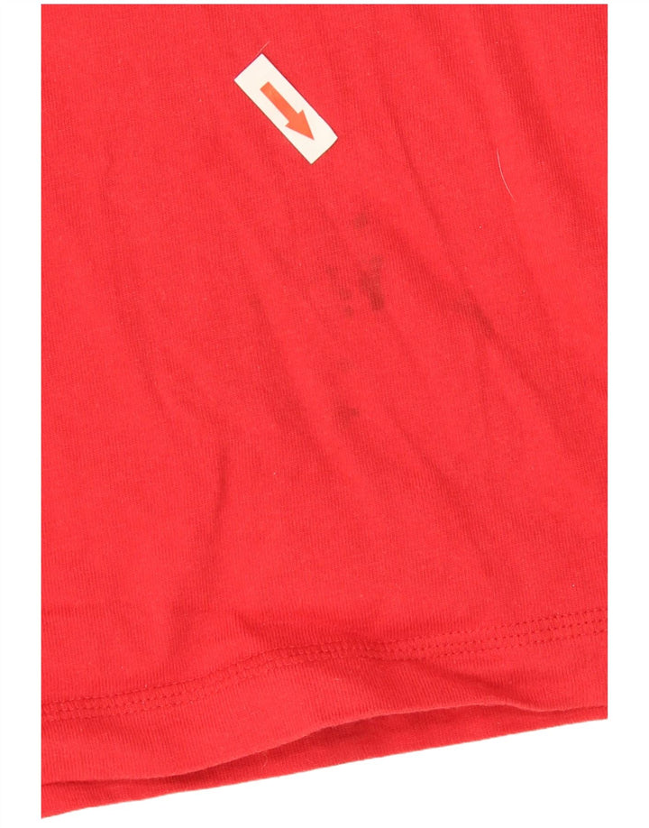 Мужской топ Champion с длинным рукавом 2XL, красный хлопок