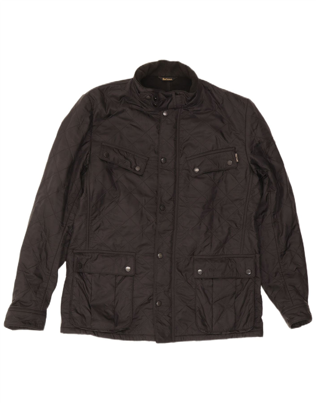 Мужская стеганая куртка Barbour UK 42 XL черная из полиамида