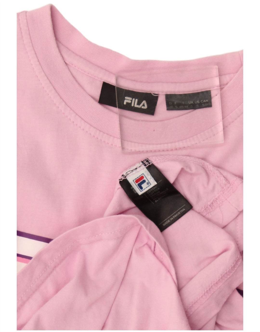 Fila Мужская футболка с рисунком, маленький розовый