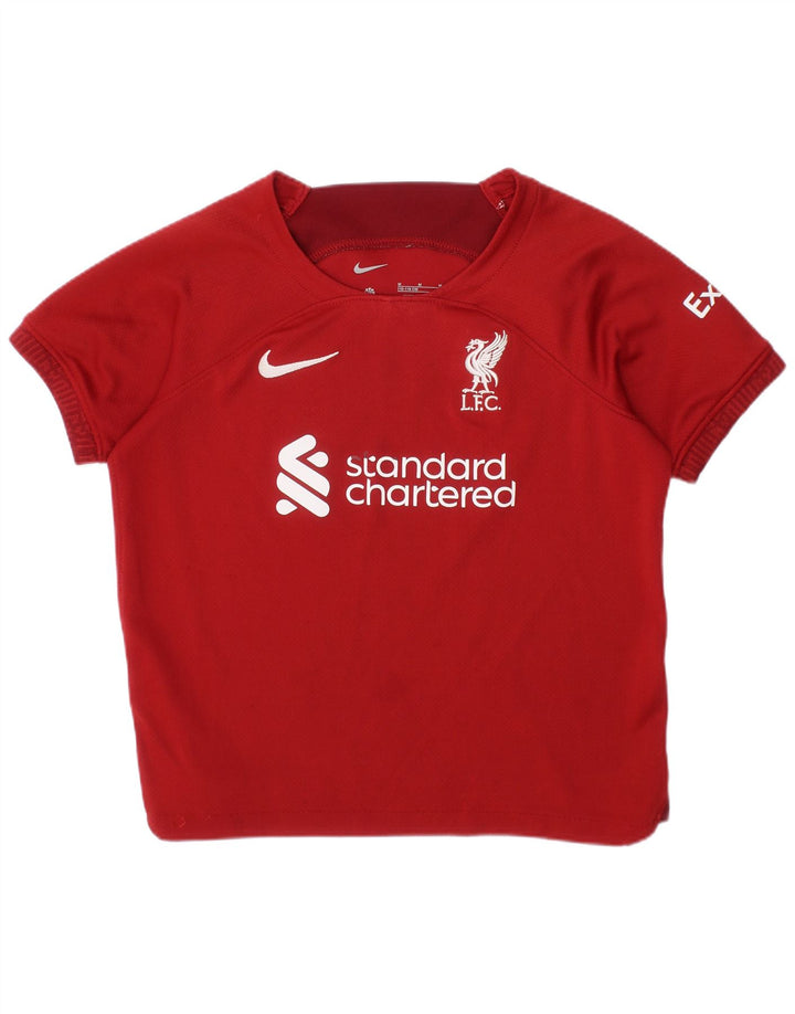 Футболка с рисунком Nike для мальчиков Liverpool 5–6 лет, красная