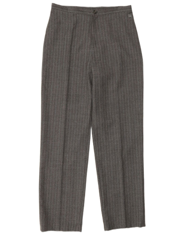 Burberry Женские повседневные брюки с высокой талией EU 40 Medium W28 L30 Серые