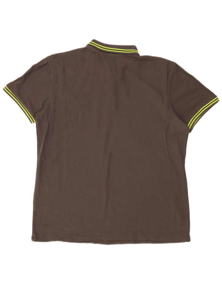 Мужская рубашка поло Lotto XL серая