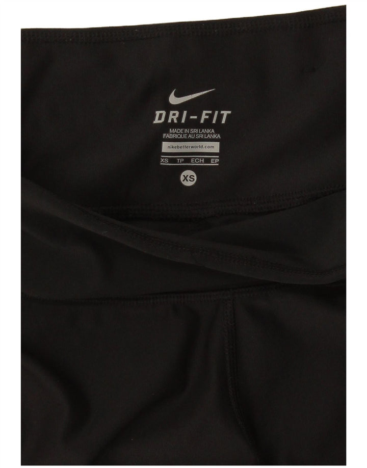 Женские леггинсы Nike Dri Fit UK 6 XS, черные