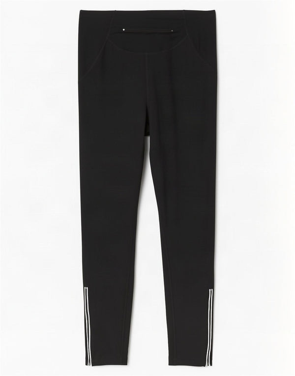 Женские леггинсы Nike UK 10/12, средний черный полиэстер