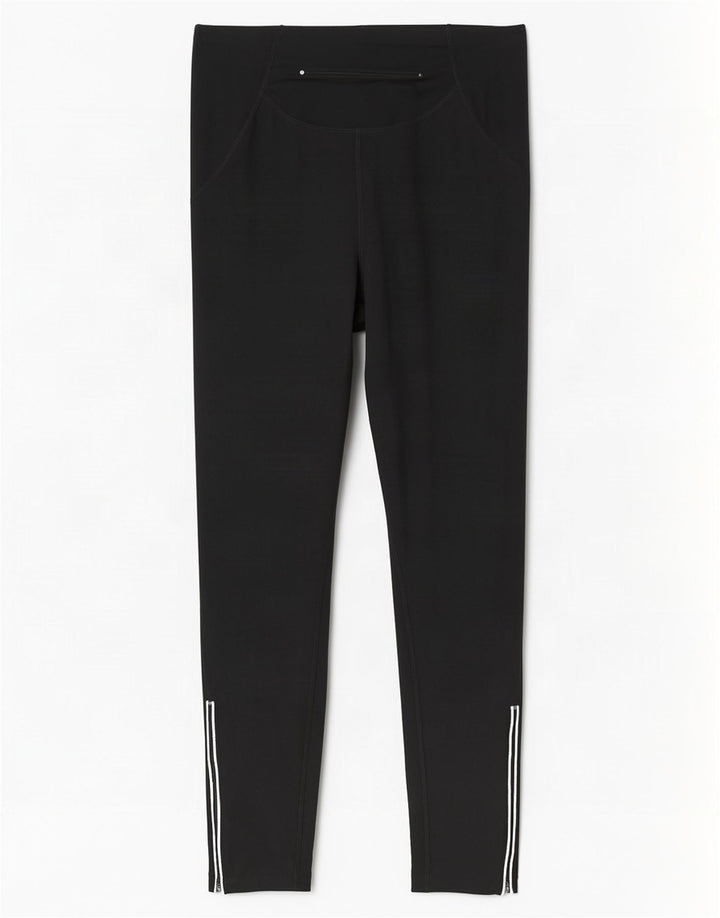 Женские леггинсы Nike UK 10/12, средний черный полиэстер