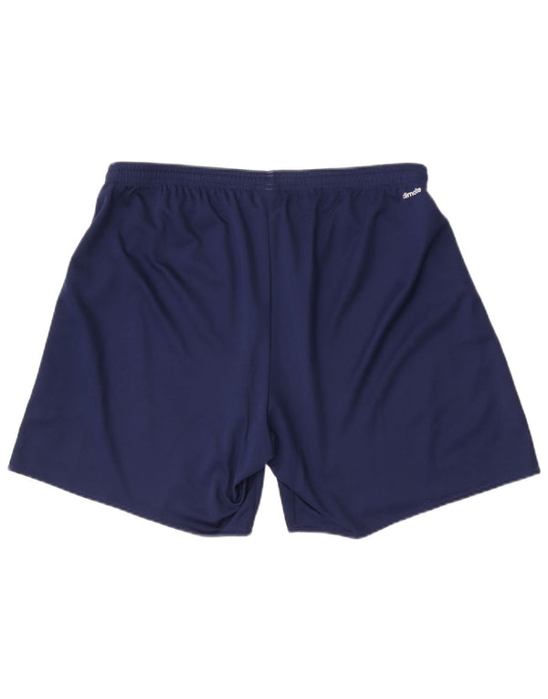 Мужские спортивные шорты Adidas Climalite XL темно-синие