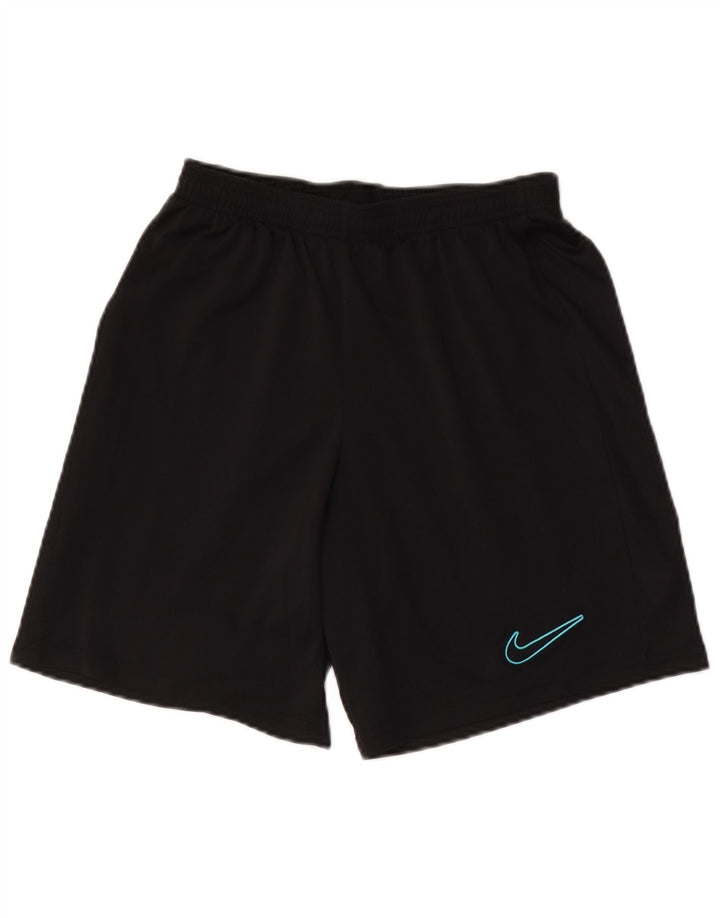 Спортивные шорты Nike для мальчиков Dri Fit Slim, 10–11 лет, средний черный, полиэстер