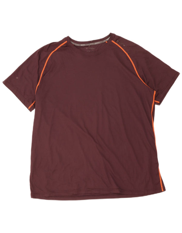 Мужская футболка Mountain Warehouse Top XL Темно-бордовый полиэстер