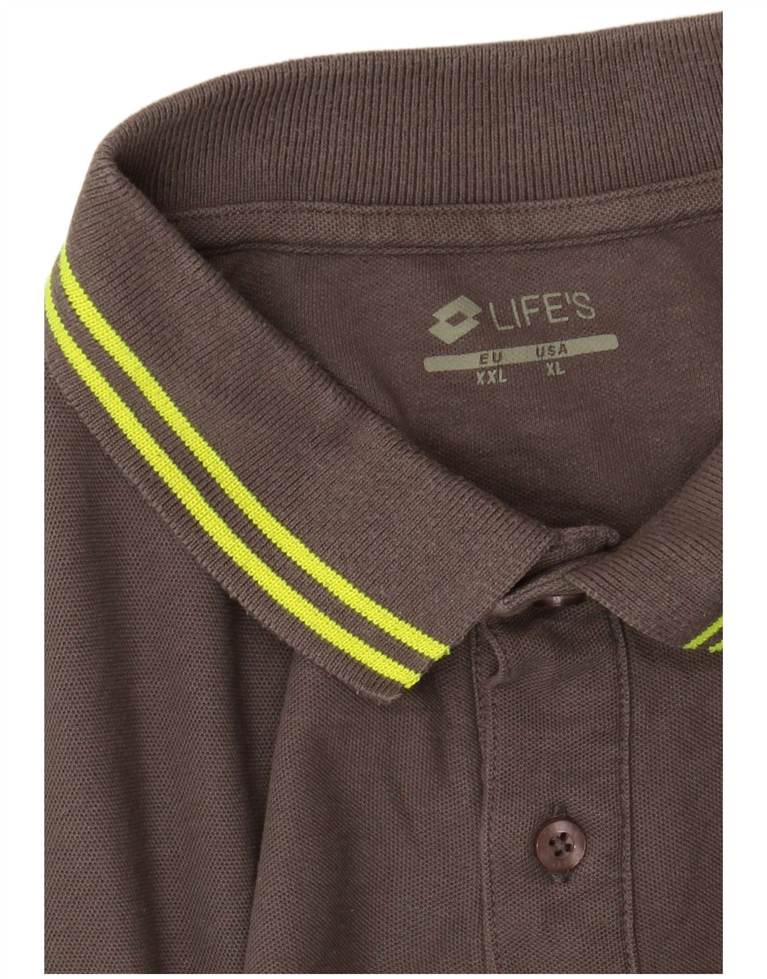 Мужская рубашка поло Lotto XL серая