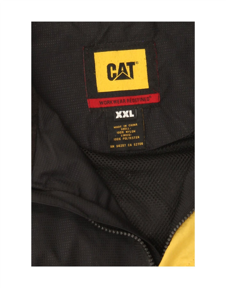 Мужская дождевик CAT UK 44 2XL, черный нейлон