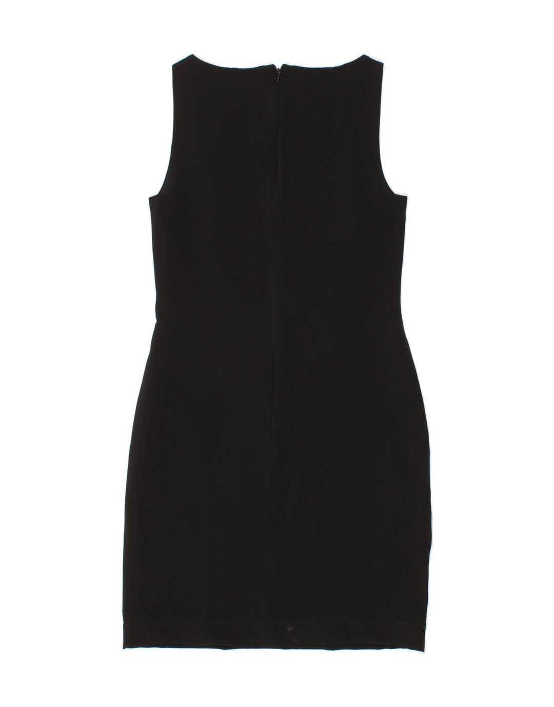 ICEBERG Womens Sleeveless Sheath Dress IT 40 Small Black Acetate Vintage Iceberg and Second-Hand Iceberg from Messina Hembry 
