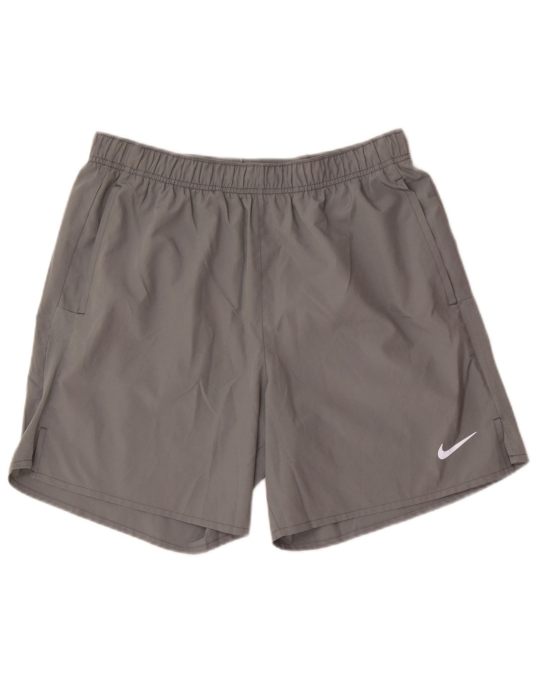 Мужские спортивные шорты Nike Dri Fit, большие серые, полиэстер