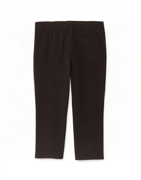 Женские капри Marks & Spencer UK 22 3XL W40 L20 Черные вискозы