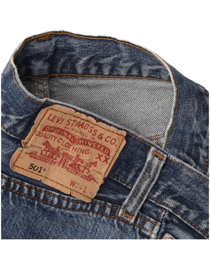 Мужские прямые джинсы Levi's 501 W34 L30 синие