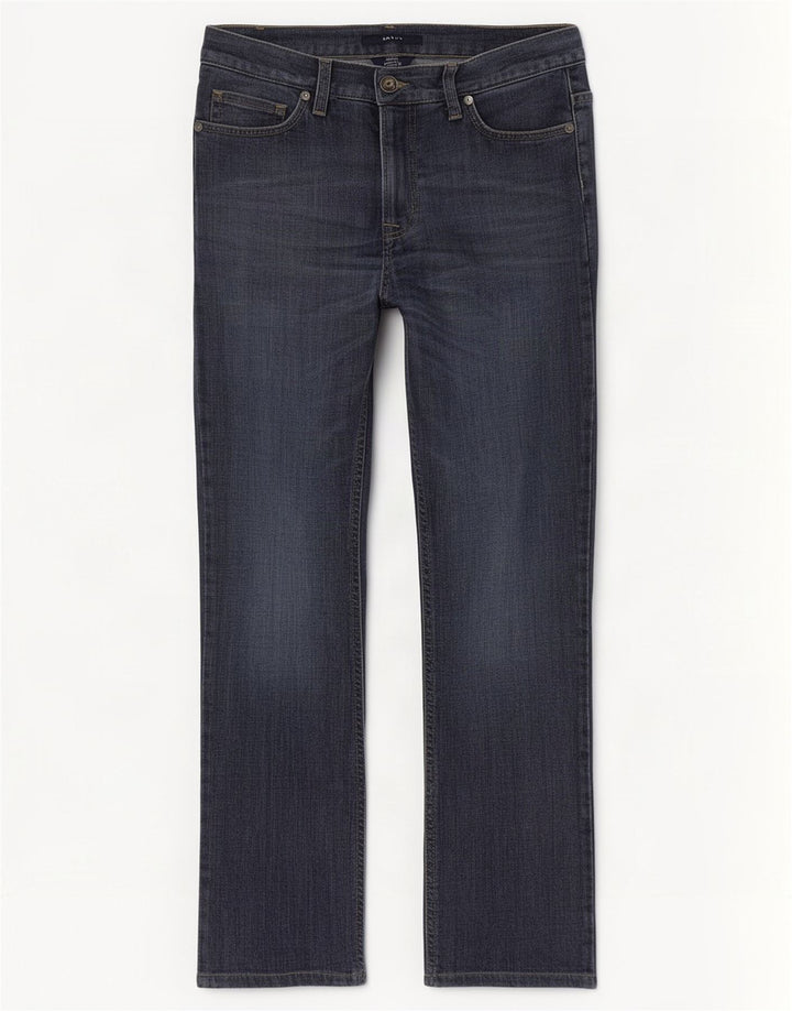 Женские прямые джинсы Gant Dawn стандартного кроя W27 L27 темно-синие