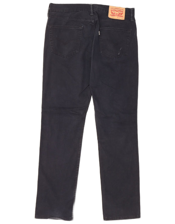 Мужские повседневные брюки Levi's 511 Slim W34 L32 Темно-синие, хлопок