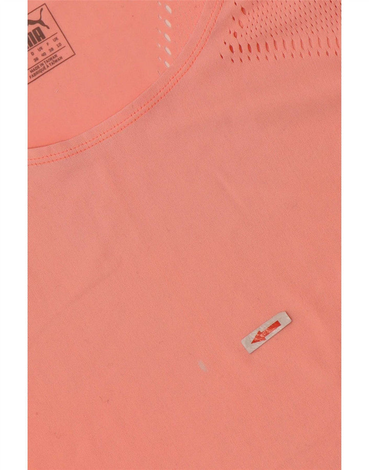 Женская футболка Puma Top UK 10, маленькая оранжевая