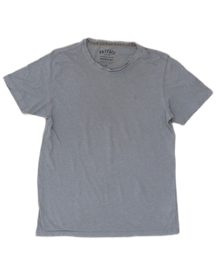 FAT FACE Mens T-Shirt Top Medium Blue Cotton