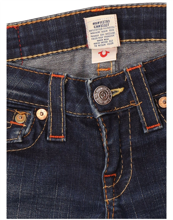 Женские узкие джинсы True Religion Bootcut W24 L33, синий хлопок