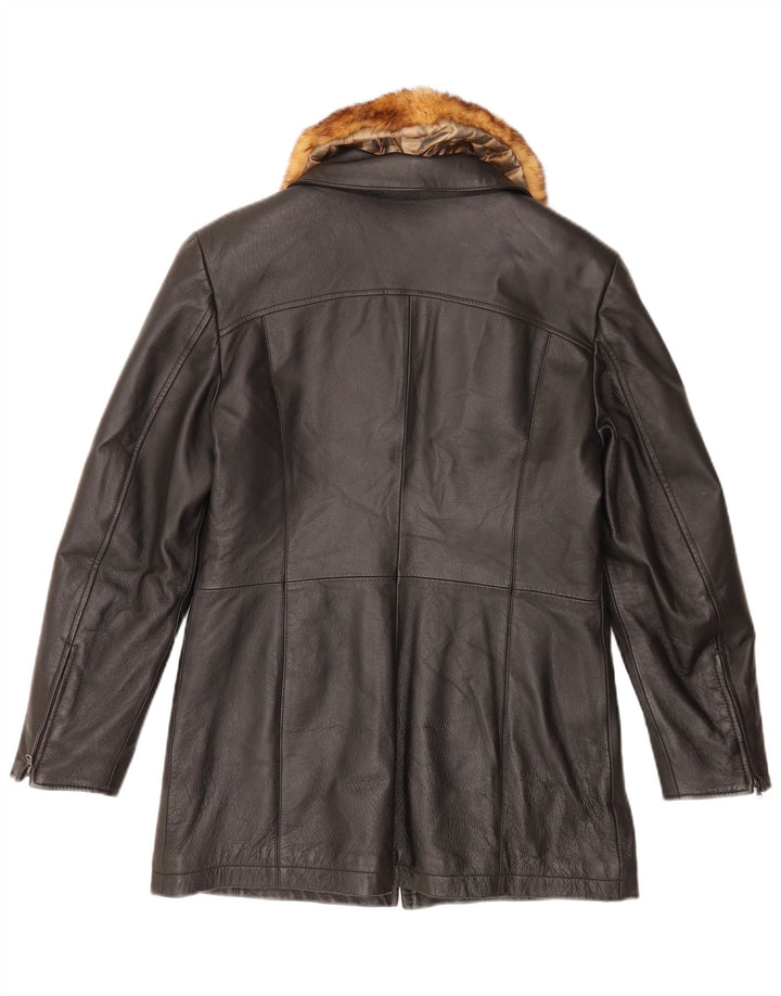 Rachele@Asati Женская кожаная куртка IT 42 Medium Black Leather