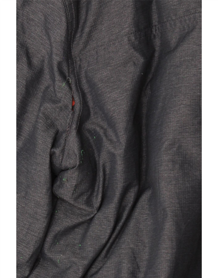 Женская ветровка с капюшоном Superdry UK 16, большая серая