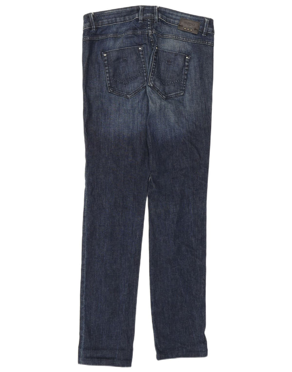 Женские джинсы Marella Regular Slim UK 10, маленькие W30 L31, синий хлопок