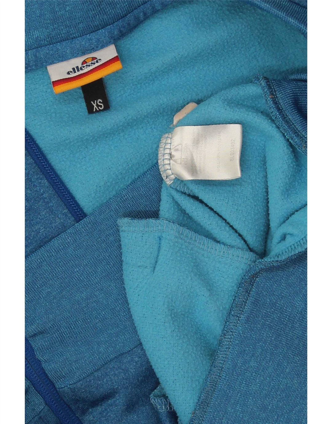 Ellesse Мужской спортивный костюм с графическим рисунком, верхняя куртка XS, синий полиэстер