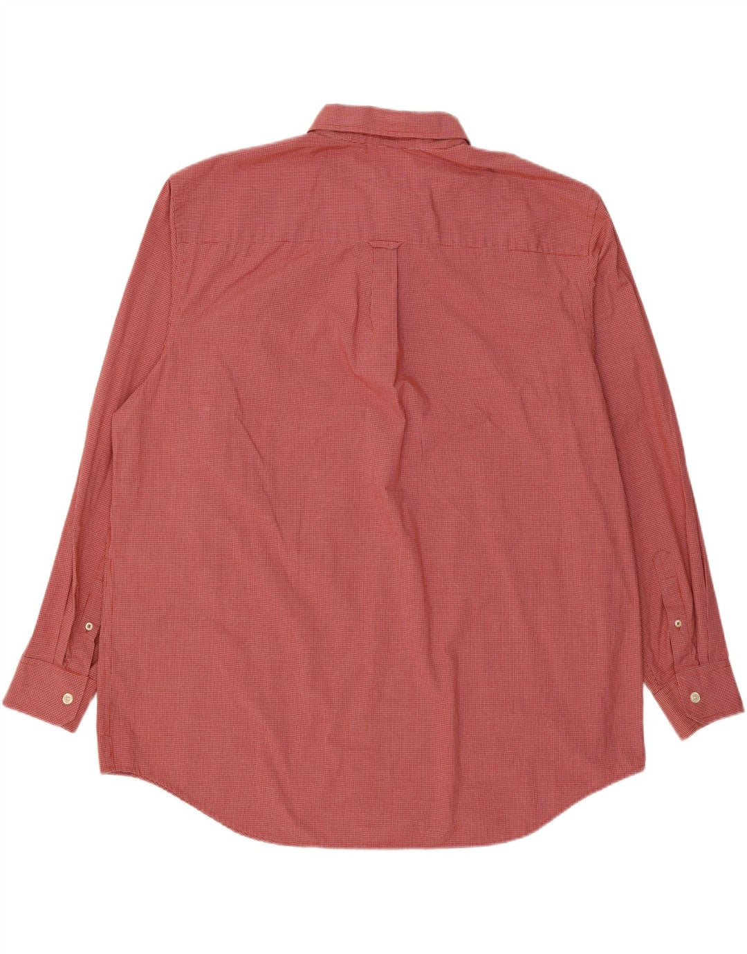 IZOD Mens Tall Shirt 2XL Red Check Cotton Vintage Izod and Second-Hand Izod from Messina Hembry 