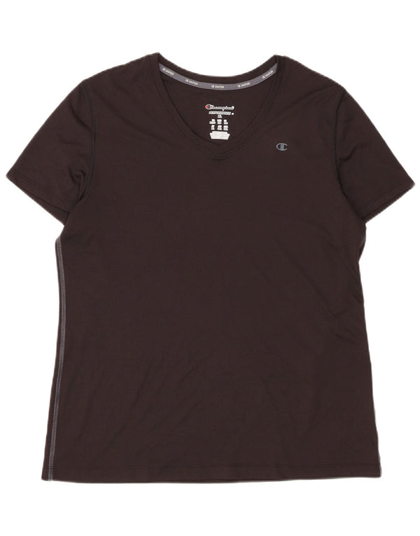 Женская футболка Champion UK 18 XL, черный полиэстер