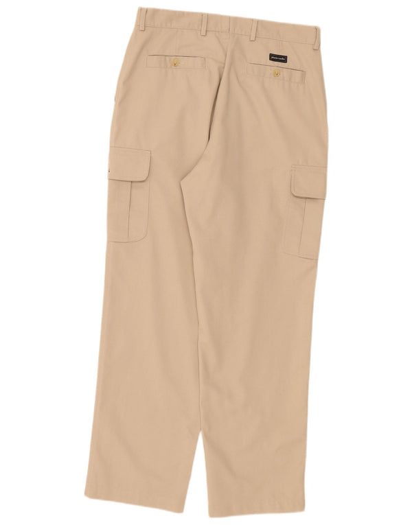 Мужские прямые брюки карго Pierre Cardin W32 L31 бежевые