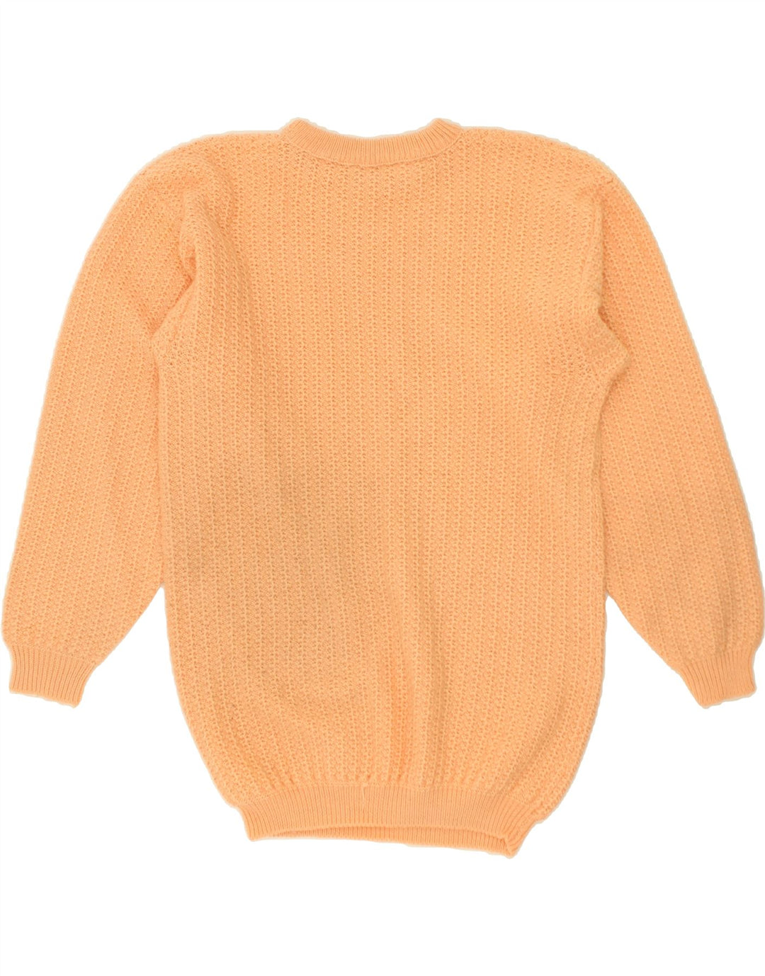 VINTAGE Womens Crew Neck Jumper Sweater UK 14 Large Orange | Vintage Vintage | Thrift | Second-Hand Vintage | Used Clothing | Messina Hembry 